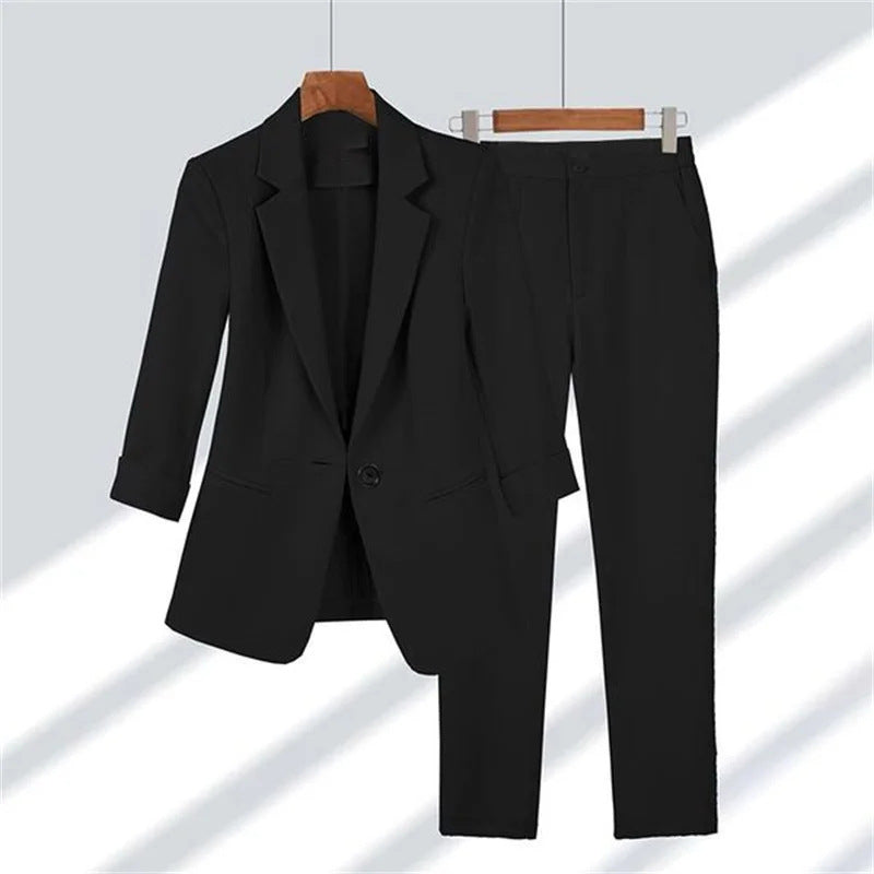 Conjunto de dos piezas · blazer y pantalón